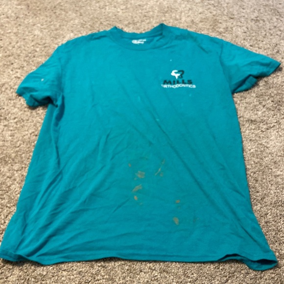 Brand: Gildan, Size: M, Color: teal - Picture 1 of 2